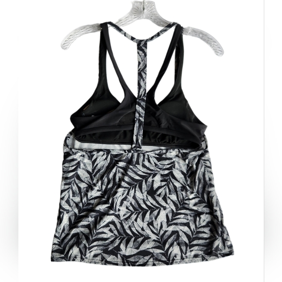 PRANA Ainsley Tankini Black Springtime Women's Size S # W11212433 NWT - Picture 2 of 13